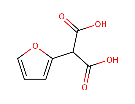 Molecular Structure of 857821-14-8 (α-(furan-2-yl)malonic acid)
