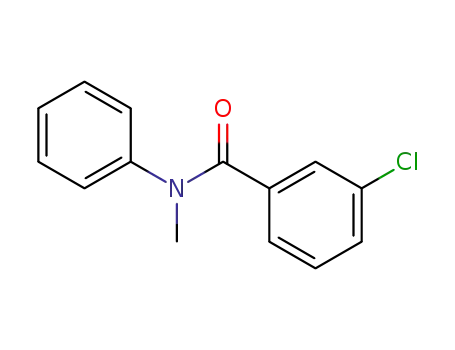 Molecular Structure of 51774-43-7 (3-Chloro-N-Methyl-N-phenylbenzaMide, 97%)