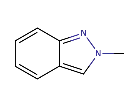 Molecular Structure of 4838-00-0 (2-Methylindazole)