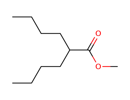 Molecular Structure of 24551-95-9 (2-Butylcaproic acid methyl ester)