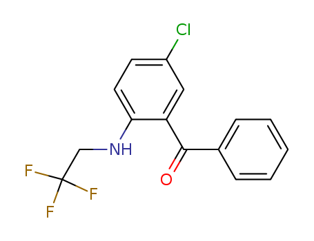 Methanone,[5-chloro-2-[(2,2,2-trifluoroethyl)amino]phenyl]phenyl-