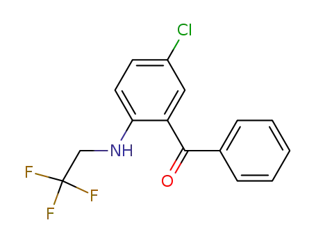 2-(2,2,2-Trifluoroethylamino)-5-chlorobenzophenone