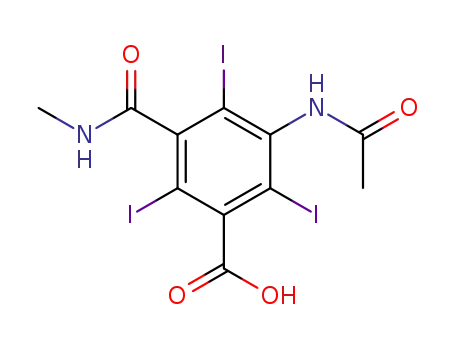 Molecular Structure of 2276-90-6 (Iotalamic acid)