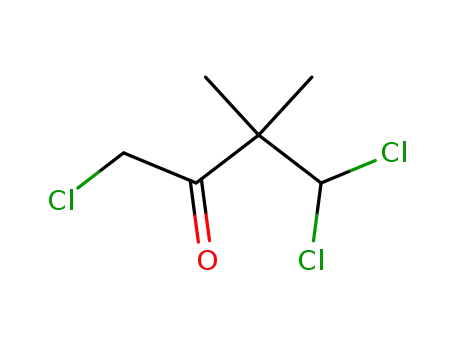 1,4,4-trichloro-3,3-dimethyl-butan-2-one
