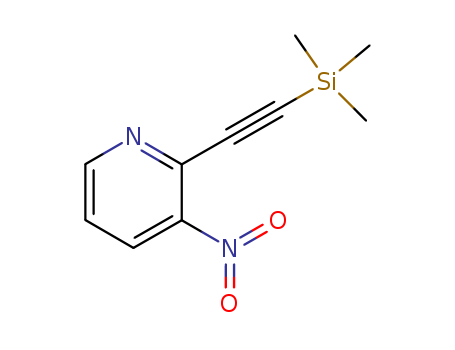 3-NITRO-2-((TRIMETHYLSILYL)ETHYNYL)PYRIDINE