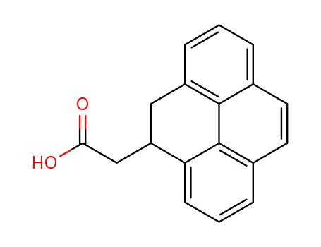 Molecular Structure of 82243-05-8 (4-Pyreneacetic acid, 4,5-dihydro-)