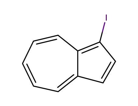 Molecular Structure of 76279-71-5 (1-azulenyl iodide)