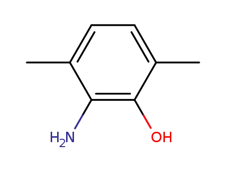 Molecular Structure of 17672-23-0 (2-Amino-3,6-dimethylphenol)
