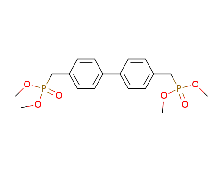 Molecular Structure of 27344-43-0 (4,4'-BIS-(DIMETHOXY PHOSPHONOMETHYL) BIPHENYL)