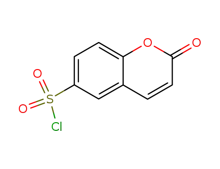 Molecular Structure of 10543-42-7 (COUMARIN-6-SULFONYL CHLORIDE)