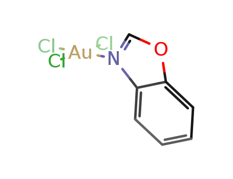 Molecular Structure of 134536-77-9 (benzoxazoletrichlorogold(III))