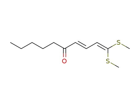 1,3-Decadien-5-one, 1,1-bis(methylthio)-, (E)-