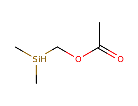 Molecular Structure of 84802-95-9 (Methanol, (dimethylsilyl)-, acetate)