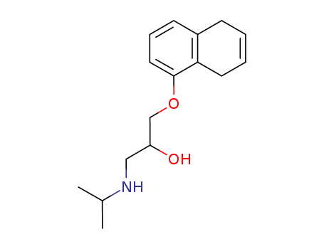 2-Propanol,1-[(5,8-dihydro-1-naphthalenyl)oxy]-3-[(1-methylethyl)amino]-