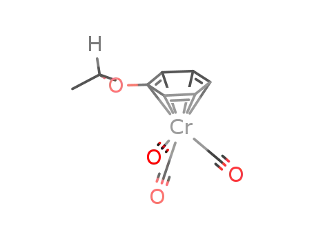 Molecular Structure of 16049-60-8 (isopropoxybenzene tricarbonyl chromium)