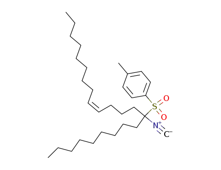 Molecular Structure of 93662-71-6 (Benzene, 1-[[(5Z)-1-isocyano-1-nonyl-5-tetradecenyl]sulfonyl]-4-methyl-)
