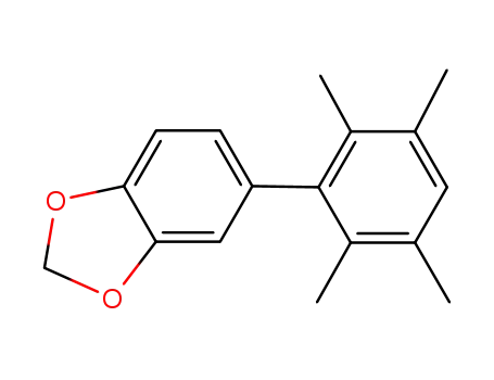 Molecular Structure of 954367-93-2 (3,4-methylenedioxy-2',3',5',6'-tetramethyl-biphenyl)