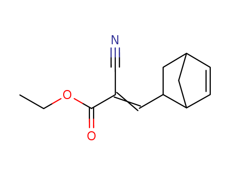 2-Propenoic acid,3-bicyclo[2.2.1]hept-5-en-2-yl-2-cyano-, ethyl ester