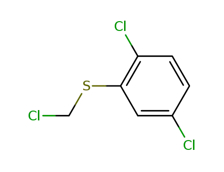 Molecular Structure of 54583-12-9 (chloromethyl-(2,5-dichloro-phenyl)-sulfide)