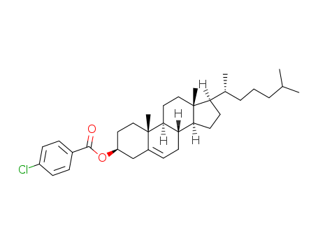[10,13-dimethyl-17-(6-methylheptan-2-yl)-2,3,4,7,8,9,11,12,14,15,16,17-dodecahydro-1H-cyclopenta[a]phenanthren-3-yl] 4-chlorobenzoate
