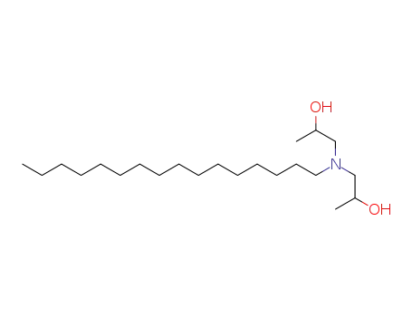 Molecular Structure of 2269-21-8 (1,1'-(hexadecylimino)dipropan-2-ol)