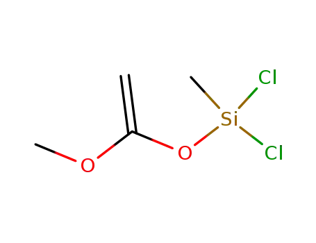 dichloro<(1-methoxyethenyl)oxy>methylsilane