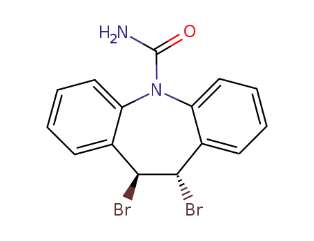 Molecular Structure of 59690-99-2 (trans-10,11-dibromo-10,11-dihydro-5H-dibenz<b,f>azepine-5-carboxamide)