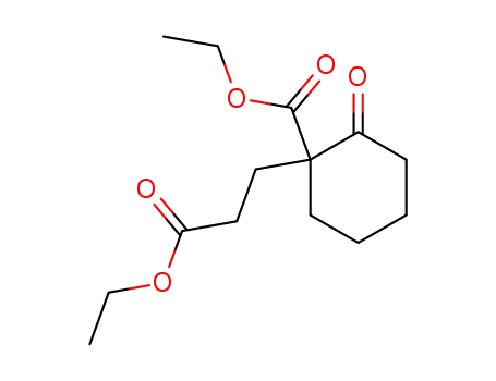 Cyclohexanepropanoic acid, 1-(ethoxycarbonyl)-2-oxo-, ethyl ester