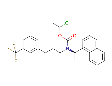 Molecular Structure of 1301700-82-2 (1-chloroethyl carbamate cinacalcet)