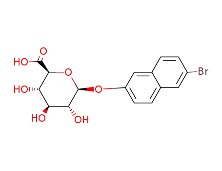 6-Bromo-2-naphthyl beta-D-glucopyranosiduronic acid