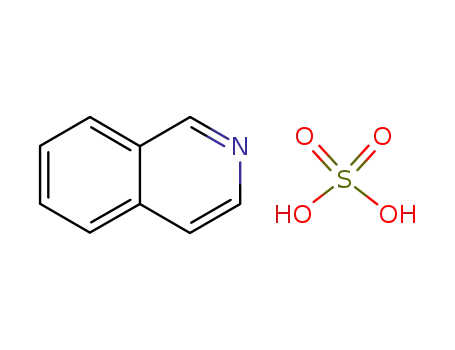 Isoquinoline, sulfate (1:1)