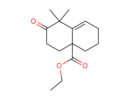 Ethyl 5,5-dimethylbicyclo<4.4.0>dodec-6-ene-4-one-1-carboxylate