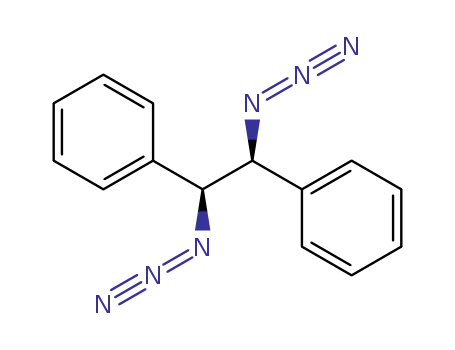 Molecular Structure of 132486-62-5 ((+)-(1S,2S)-1,2-diphenylethane-1,2-diazide)