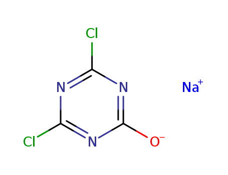 2,4-Dichloro-6-hydroxy-1,3,5-triazine sodium salt