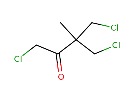 Molecular Structure of 35039-91-9 (1,4-dichloro-3-chloromethyl-3-methyl-butan-2-one)