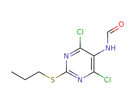 N-(4,6-dichloro-2-(propylthio)pyriMidin-5-yl)forMaMide