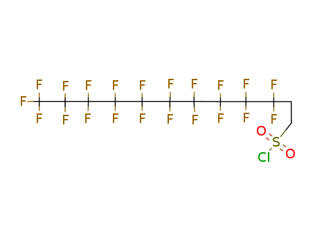 1-Dodecanesulfonylchloride, 3,3,4,4,5,5,6,6,7,7,8,8,9,9,10,10,11,11,12,12,12-heneicosafluoro-