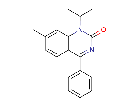 2(1H)-Quinazolinone,7-methyl-1-(1-methylethyl)-4-phenyl-