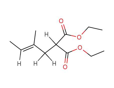 Propanedioic acid, (2-methyl-2-butenyl)-, diethyl ester, (E)-