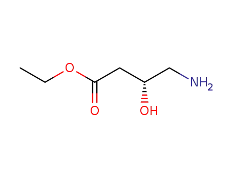 Molecular Structure of 208103-39-3 (3(R)-hydroxy-4-aminobutyric acid ethyl ester)
