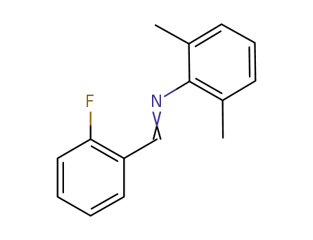 Benzenamine, N-[(2-fluorophenyl)methylene]-2,6-dimethyl- (9CI)