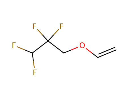 Molecular Structure of 29819-80-5 (1,1,2,2-tetrafluoro-3-(vinyloxy)propane)
