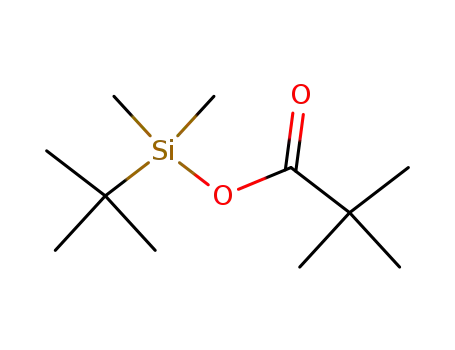Propanoic acid, 2,2-dimethyl-, (1,1-dimethylethyl)dimethylsilyl ester