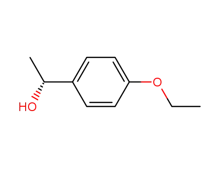 Molecular Structure of 225920-04-7 ((R)-1-(4-Ethoxyophenyl)ethanol)