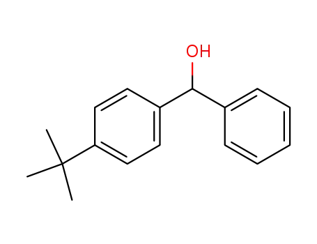 Molecular Structure of 22543-74-4 (4-TERT-BUTYLBENZHYDROL)