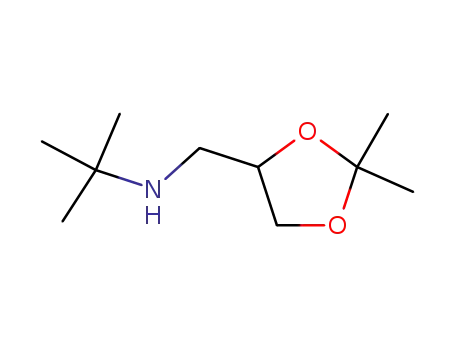 (DL)-2,2-dimethyl-4-((tert-butylamino)methyl)-1,3-dioxolane