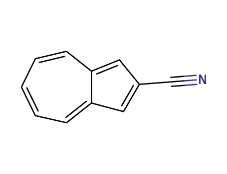 Molecular Structure of 58081-28-0 (2-Cyanoazulene)