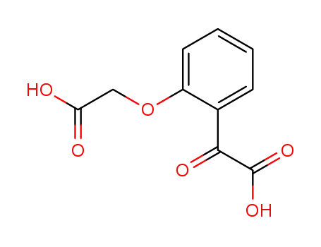 Molecular Structure of 93334-77-1 ((2-carboxymethoxy-phenyl)-glyoxylic acid)