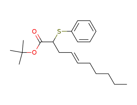(E)-2-Phenylsulfanyl-dec-4-enoic acid tert-butyl ester
