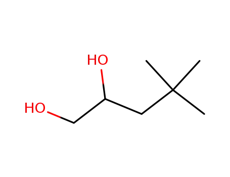 Molecular Structure of 123122-61-2 (1,2-dihidroxy-4,4-dimethylpentane)